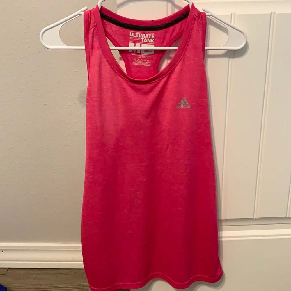 Adidas Ultimate Tank Racerback Hot Pink